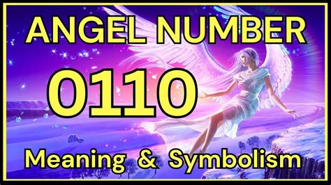 angel number 0110|Angel Number 0110 Meaning And Symbolism